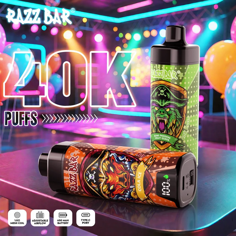 Wholesale Razz Bar New 40000 Puffs Disposable Vape 5 Wholesale Razz Bar New 40000 Puffs Disposable Vape 5
