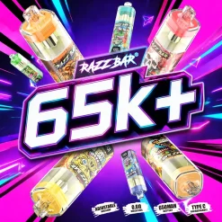 Razz Bar 65K+ Puffs Disposable Vape Wholesale 9