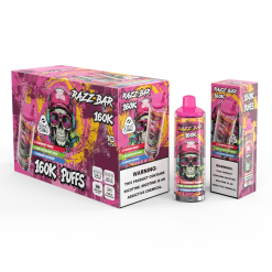 100% Authentic RAZZ BAR 3IN1 160K Disposable Vape Wholesale 5
