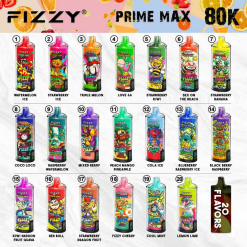 Wholesale Fizzy Prime Max 80K Puffs Disposable Vape Eu Warehouse 10