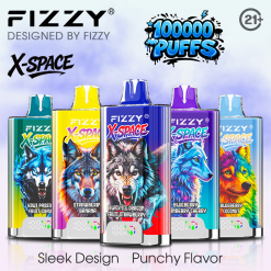 Wholesale Fizzy X SPACE 100K Disposable Vape Eu Warehouse 3