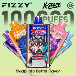 Wholesale Fizzy X SPACE 100K Disposable Vape Eu Warehouse 4