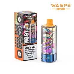 Wholesale Newest WASPE Crystal 8in1 180K 180000 Puffs Disposable Vape 4