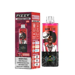 Wholesale Fizzy 6in1 120K 120000 Puffs Disposable Vape 12