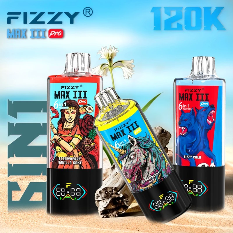 Wholesale Fizzy 6in1 120K 120000 Puffs Disposable Vape 9