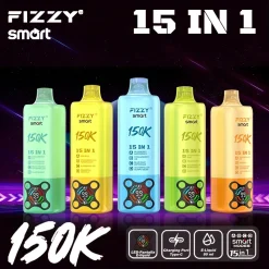 Wholesale Fizzy Smart 150K 15in1 150000 Puffs Disposable Vape 7