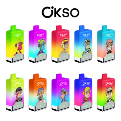 Wholesale OKSO Double Flavors 60K Puffs Vapes 26 Flavors Available 9