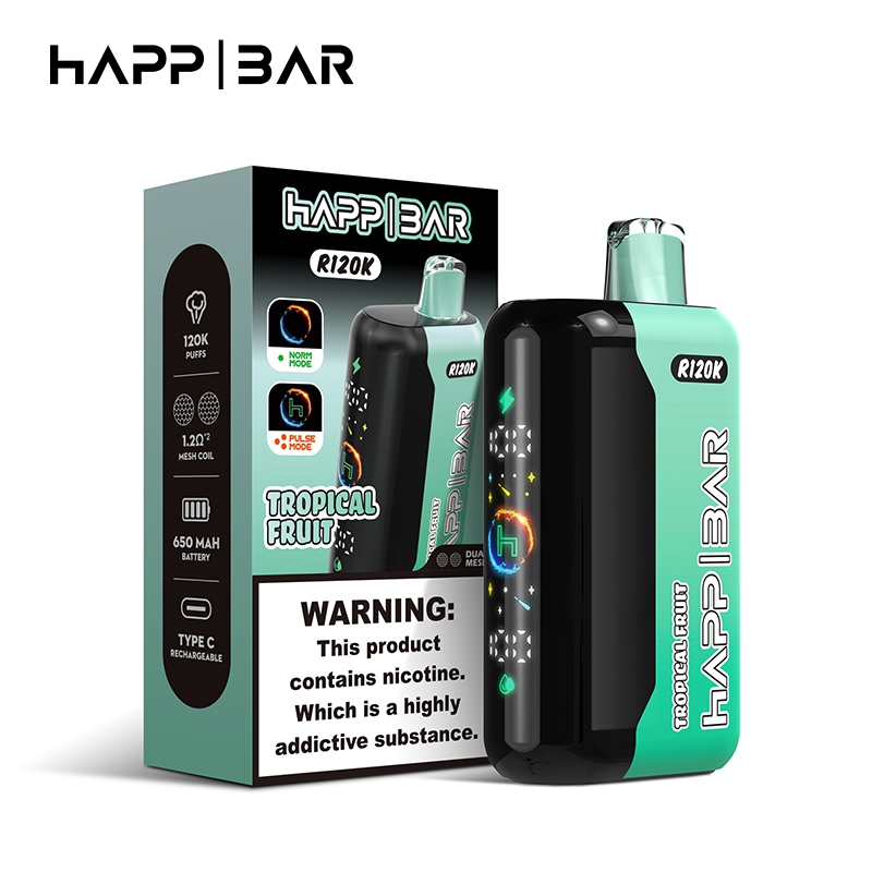 Wholesale HAPP BAR R120K Puffs Disposable Vape Europe Warehouse 1