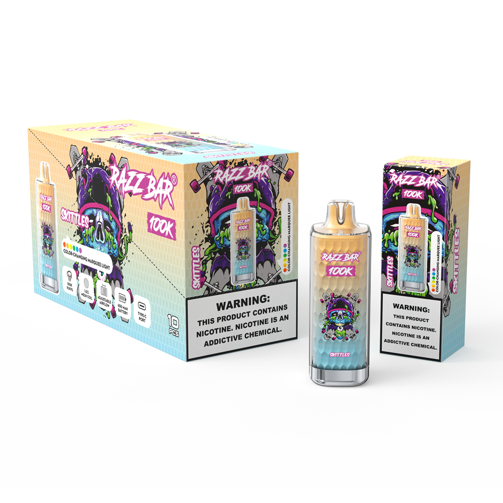 Wholesale Razz Bar 100K Disposable Vape Fast Free Shiping 12 Wholesale Razz Bar 100K Disposable Vape Fast Free Shiping 12