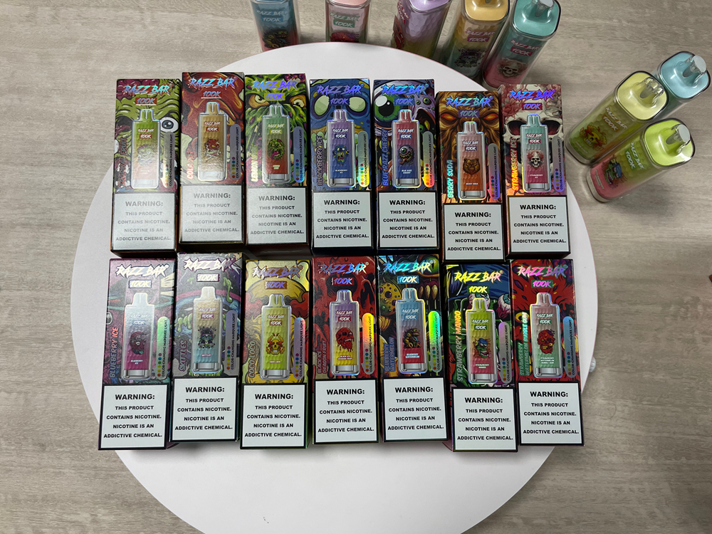 Wholesale Razz Bar 100K Disposable Vape Fast Free Shiping 8