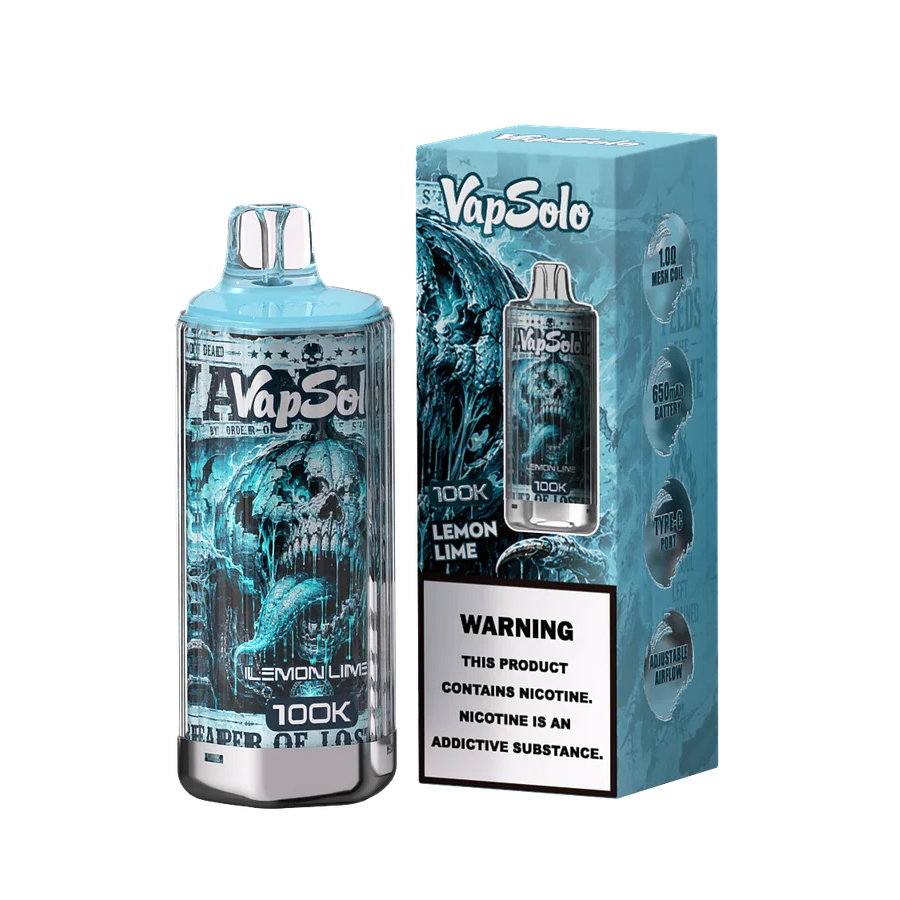 Wholesale Top Brand Vapsolo 100K Puffs Disposable Vape 2