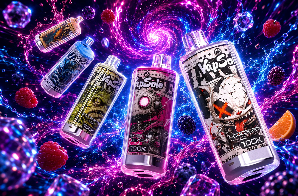 Wholesale Top Brand Vapsolo 100K Puffs Disposable Vape 3
