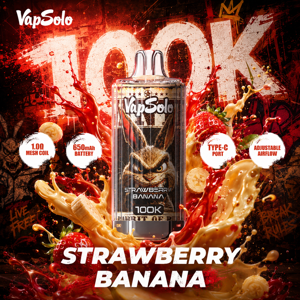 Wholesale Top Brand Vapsolo 100K Puffs Disposable Vape 5