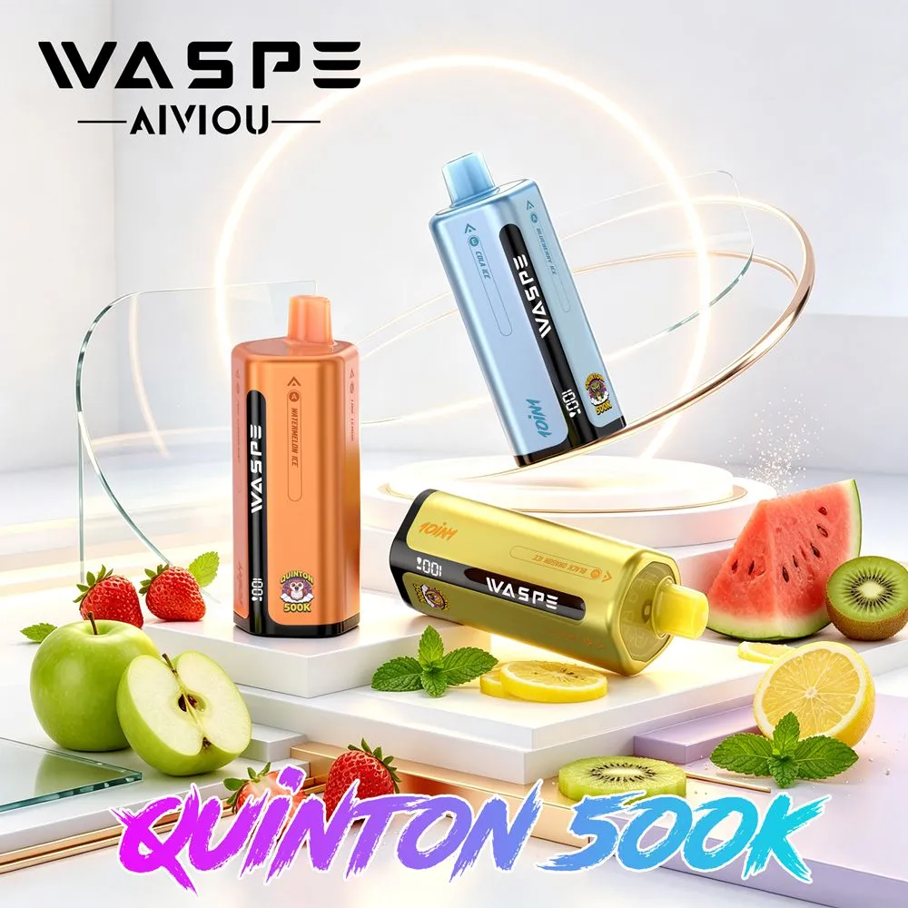 Waspe 10In1 Quinton 500K Puffs Disposable Vape Free Shipping 9