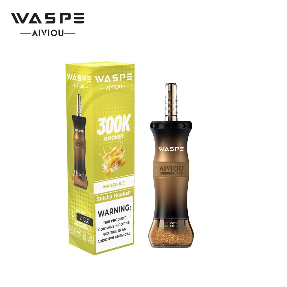 Waspe Shisha Hookah 300K Puffs Disposable Vape Free Shipping 2