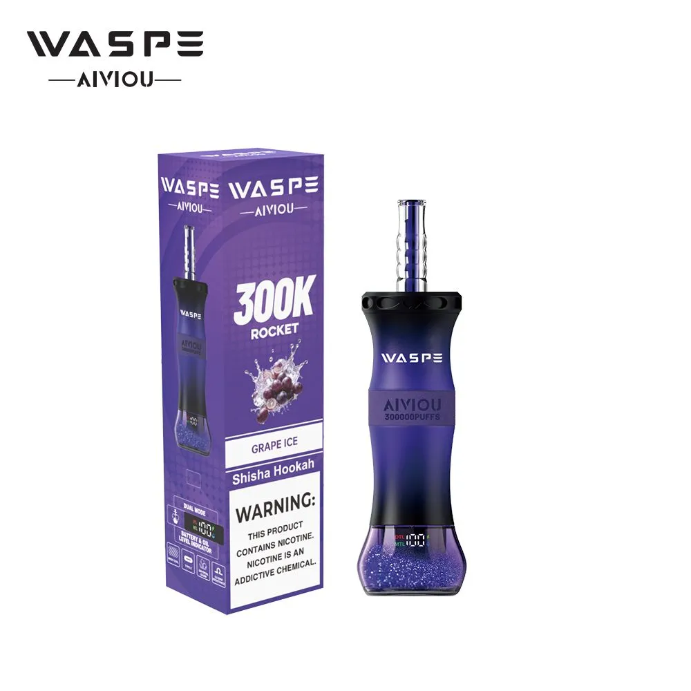 Waspe Shisha Hookah 300K Puffs Disposable Vape Free Shipping 4