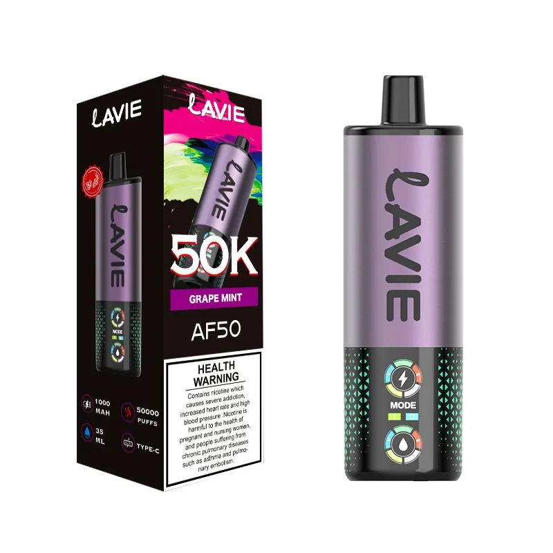 Official Wholesale LAVIE AF50 50000 Puffs Disposable Vape 6