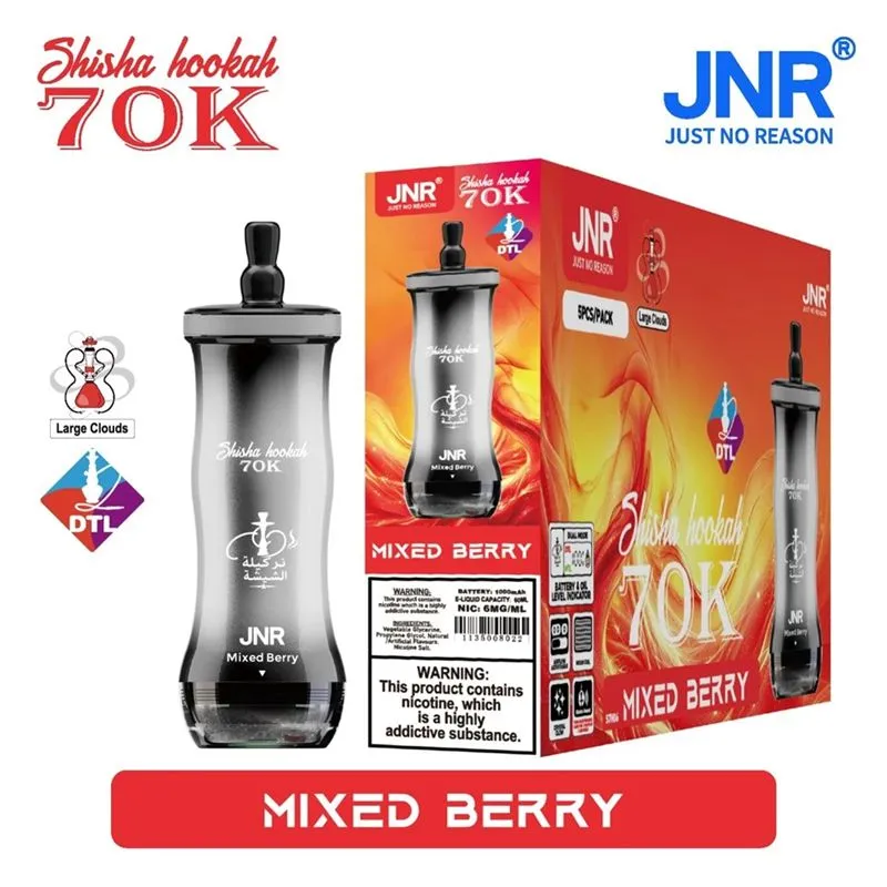 Top Sales JNR Shisha Hookah 70K Puffs Ecigs Free Shipping 1