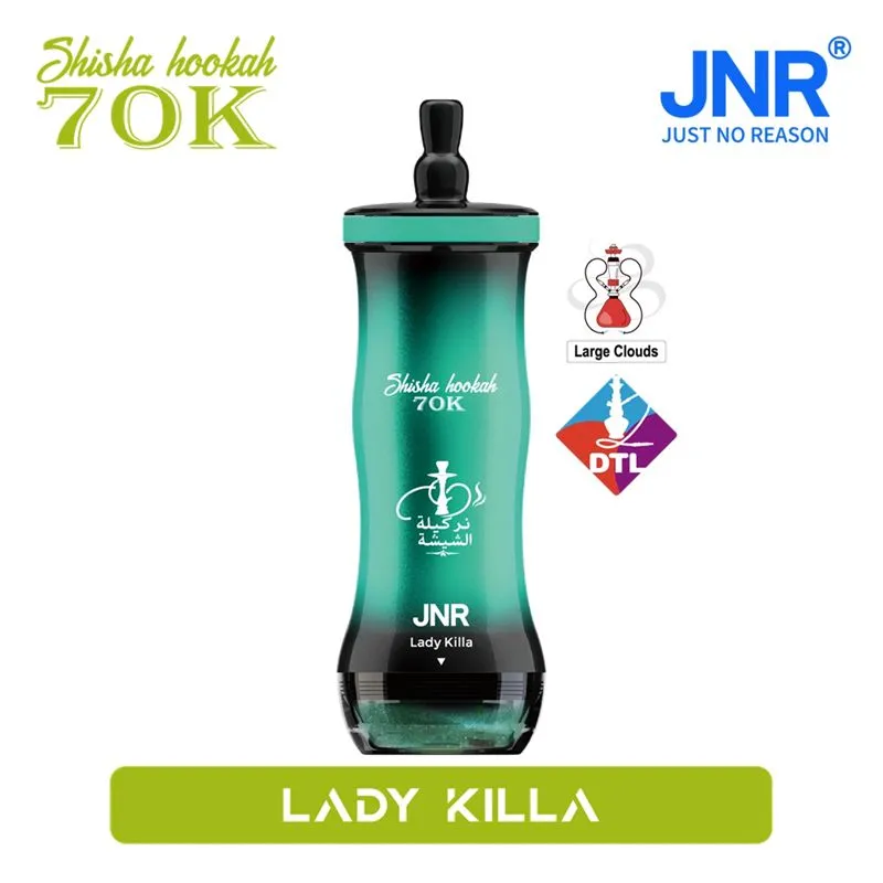Top Sales JNR Shisha Hookah 70K Puffs Ecigs Free Shipping 7