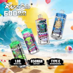 Top Sales Razz Solo 60K Puffs Disposable Vape Free Shipping 1