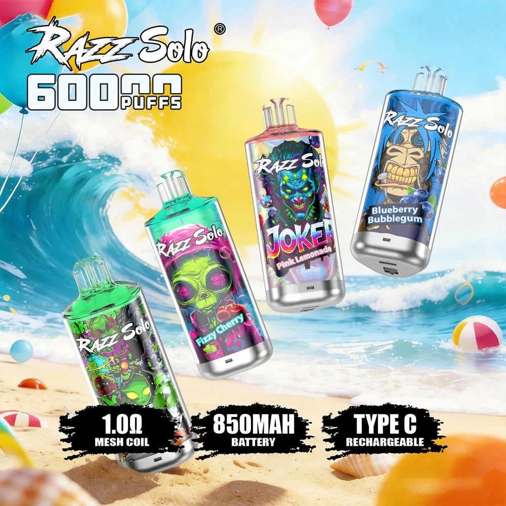 Top Sales Razz Solo 60K Puffs Disposable Vape Free Shipping 1