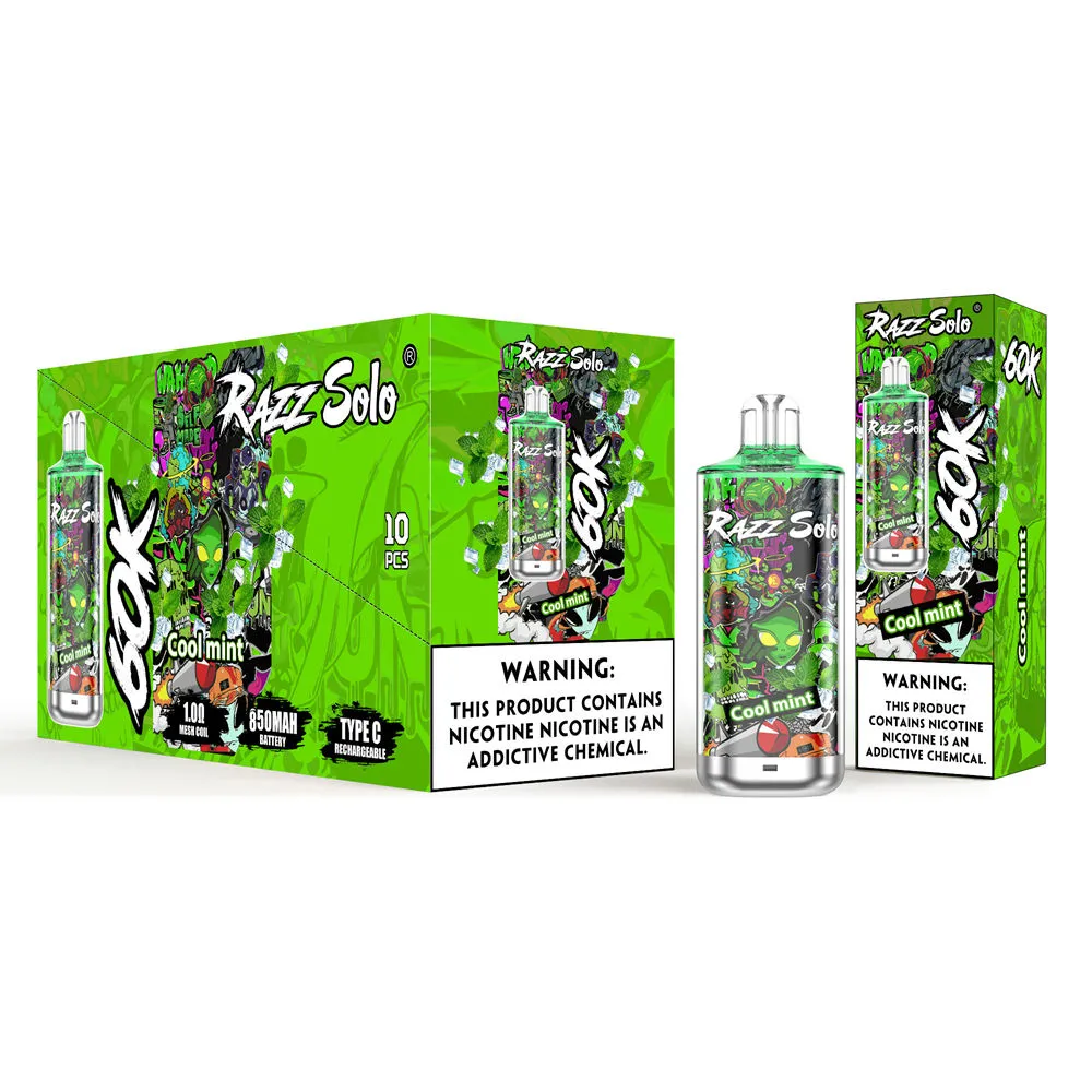Top Sales Razz Solo 60K Puffs Disposable Vape Free Shipping 11 Top Sales Razz Solo 60K Puffs Disposable Vape Free Shipping 11