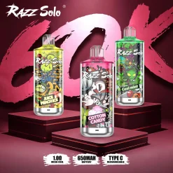 Top Sales Razz Solo 60K Puffs Disposable Vape Free Shipping 3