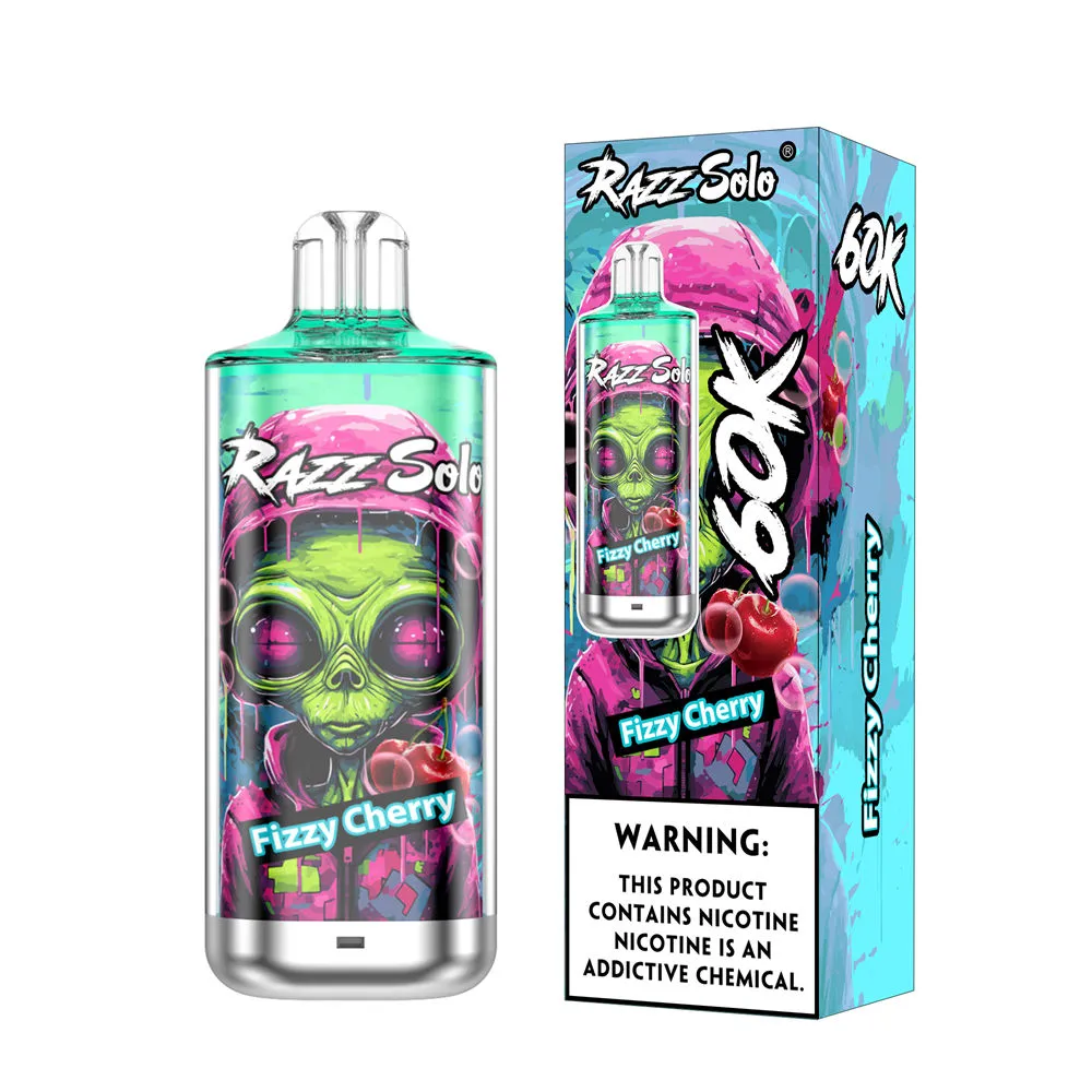 Top Sales Razz Solo 60K Puffs Disposable Vape Free Shipping 4