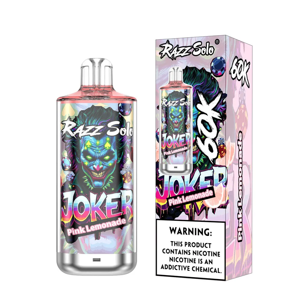 Top Sales Razz Solo 60K Puffs Disposable Vape Free Shipping 5