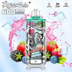 Top Sales Razz Solo 60K Puffs Disposable Vape Free Shipping 8