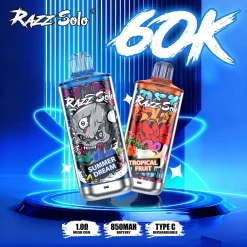 Top Sales Razz Solo 60K Puffs Disposable Vape Free Shipping 9