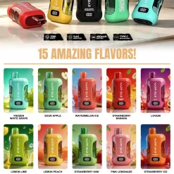 Wholesale HAPP BAR S130K Puffs Disposable Vape Free Shipping 13