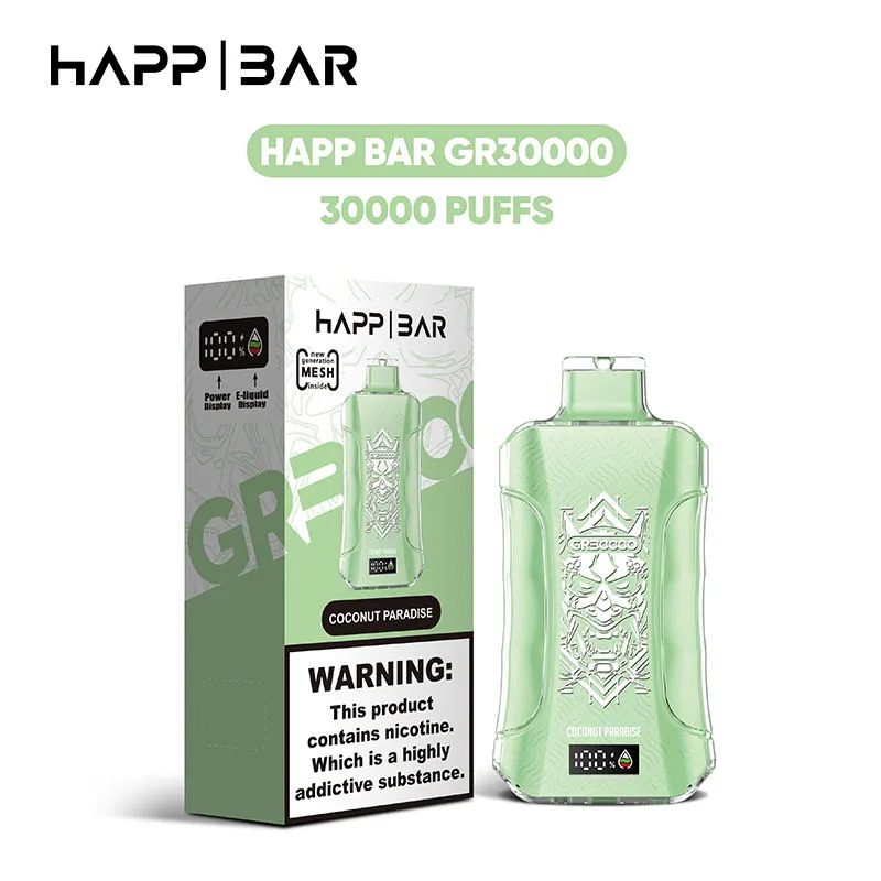 Wholesale Happ bar 30000 Puffs Disposable Vape Eu Warehouse 9
