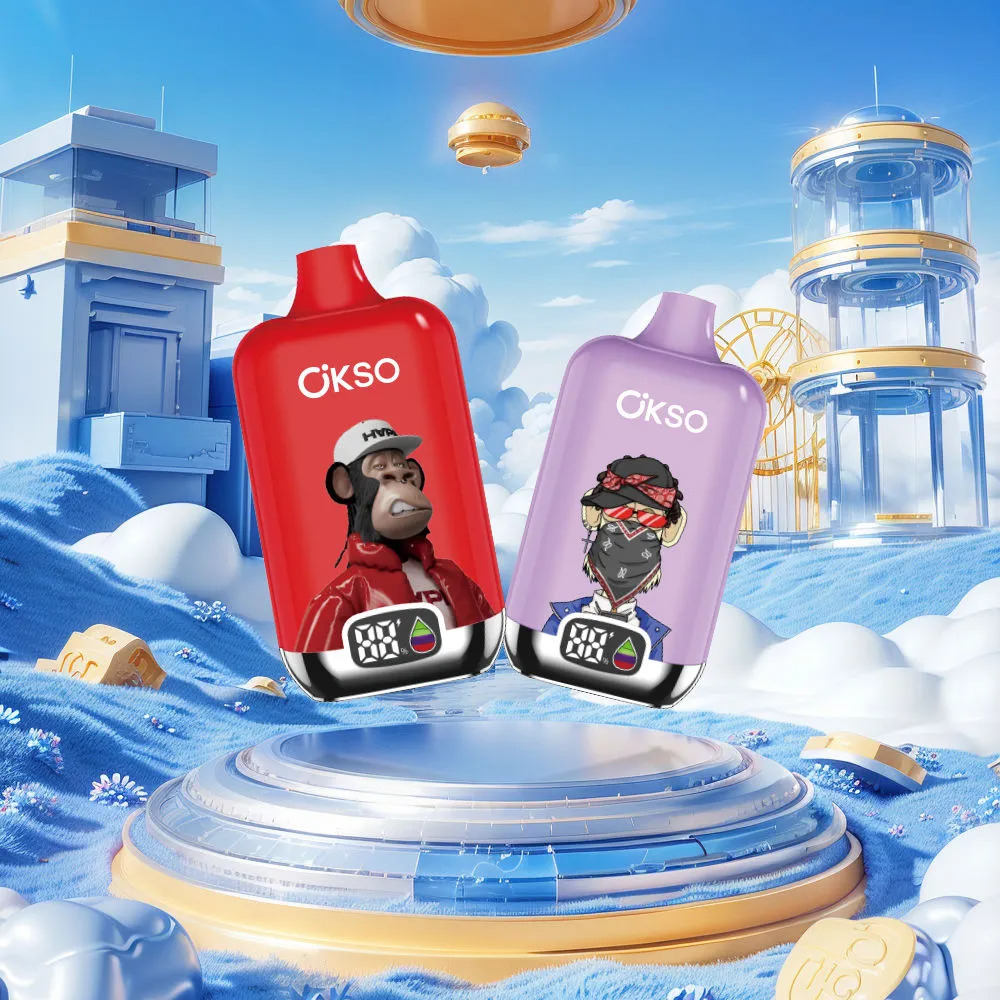 Wholesale OKSO Digital Box 12000 Puffs Disposable Vape 9