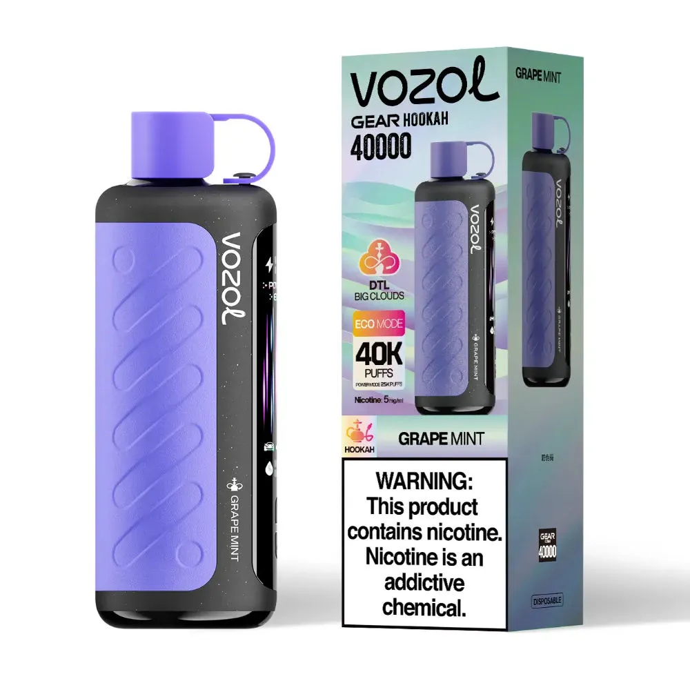Wholesale Vozol Hookah 40K Puffs Vape Ecigs Free Shipping 4